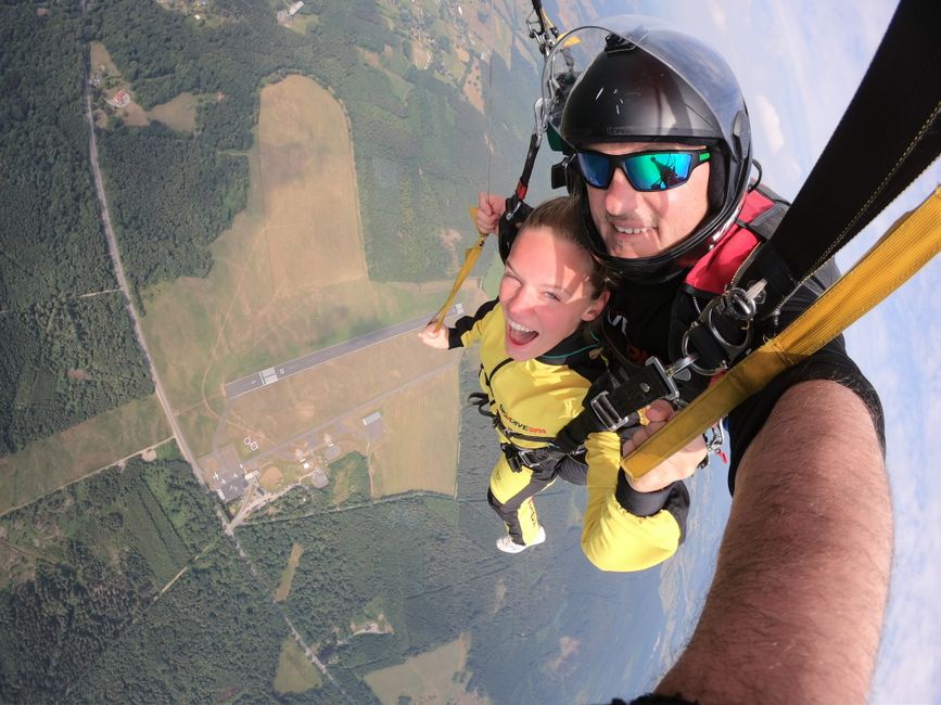 Discovering the Thrills of Learning to Skydive